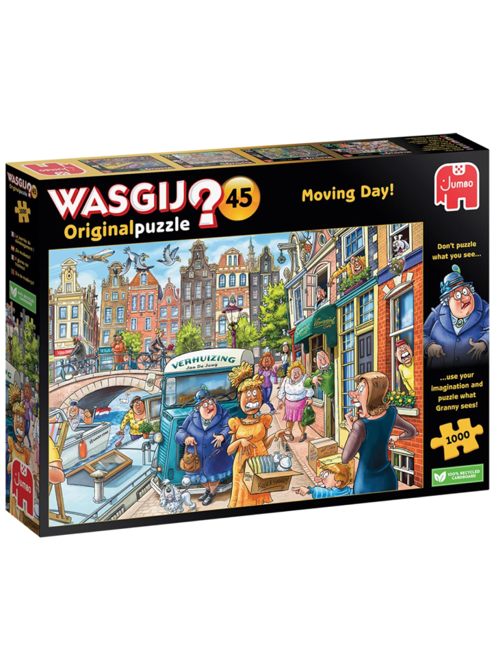 Wasgij Original 45 Moving Day 1000 Pieces