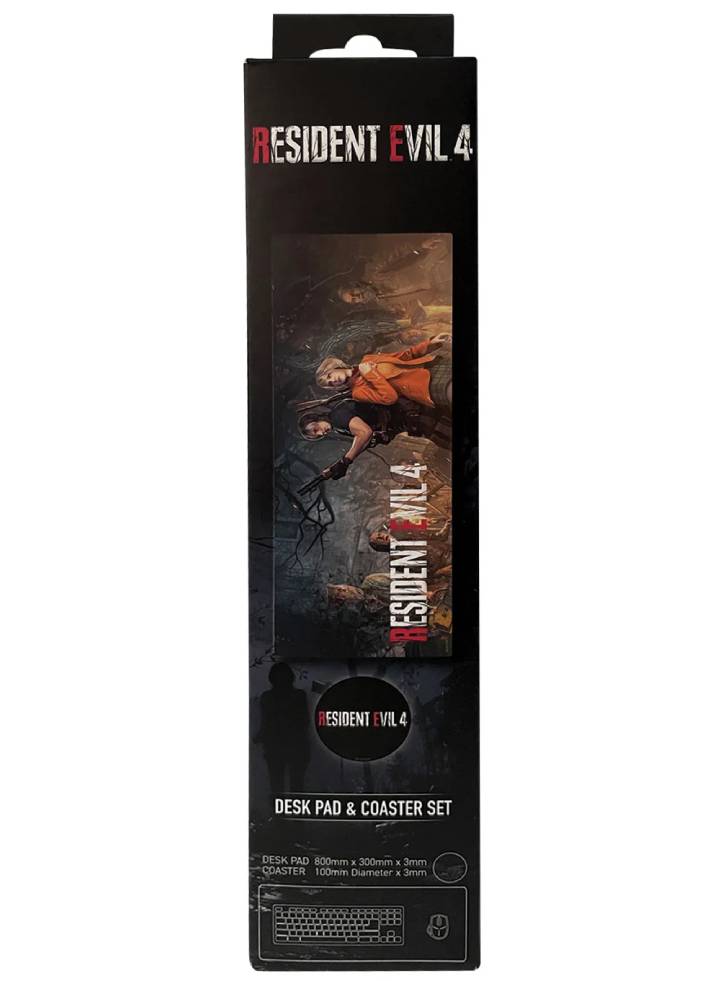 Resident Evil 4 Desk Pad & Coaster Set