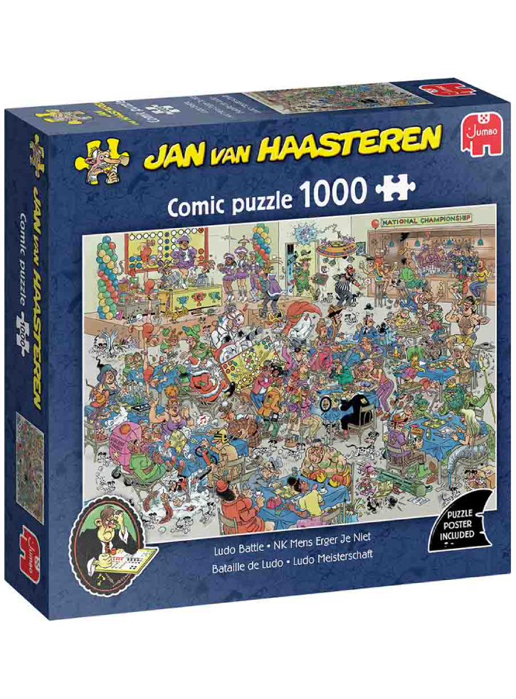 Jan Van Haasteren Ludo Battle (1000 Pieces) (1110100482)