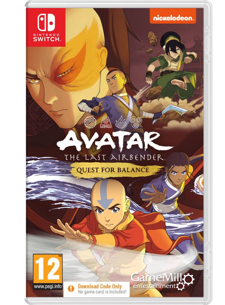 Avatar The Last Airbender Quest For Balance (code In Box)