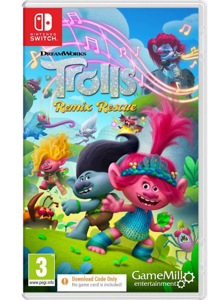 Dreamworks Trolls Remix Rescue (code In Box)