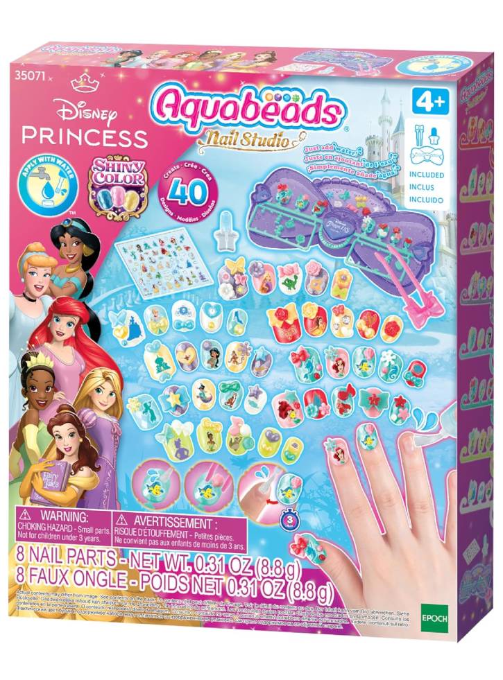 Aquabeads Nail Studio Disney Princess Nail Designer Kit (35071)