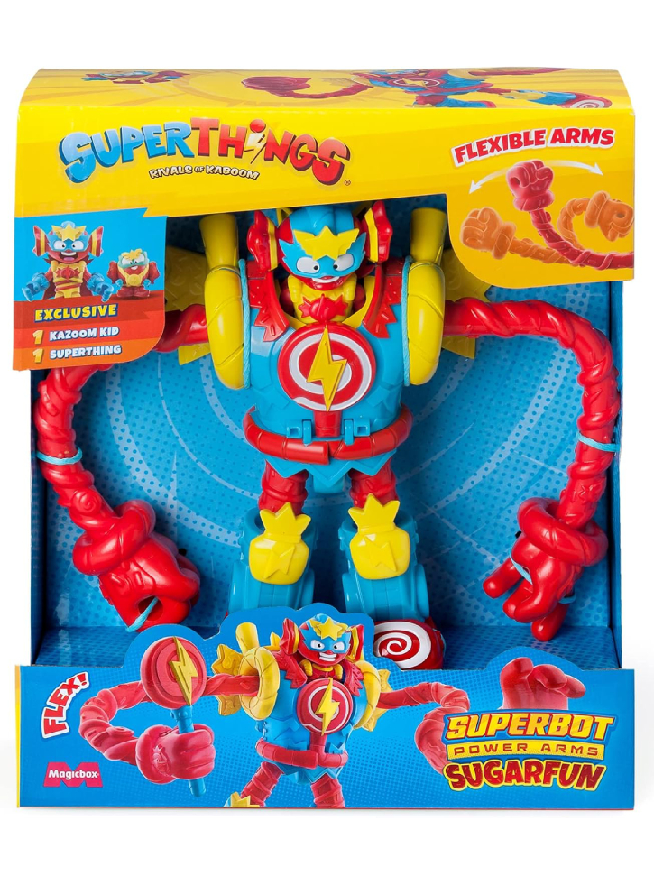 As Superthings Rivals Of Kaboom Superbot Power Arms Sugarfun (1013-62120)