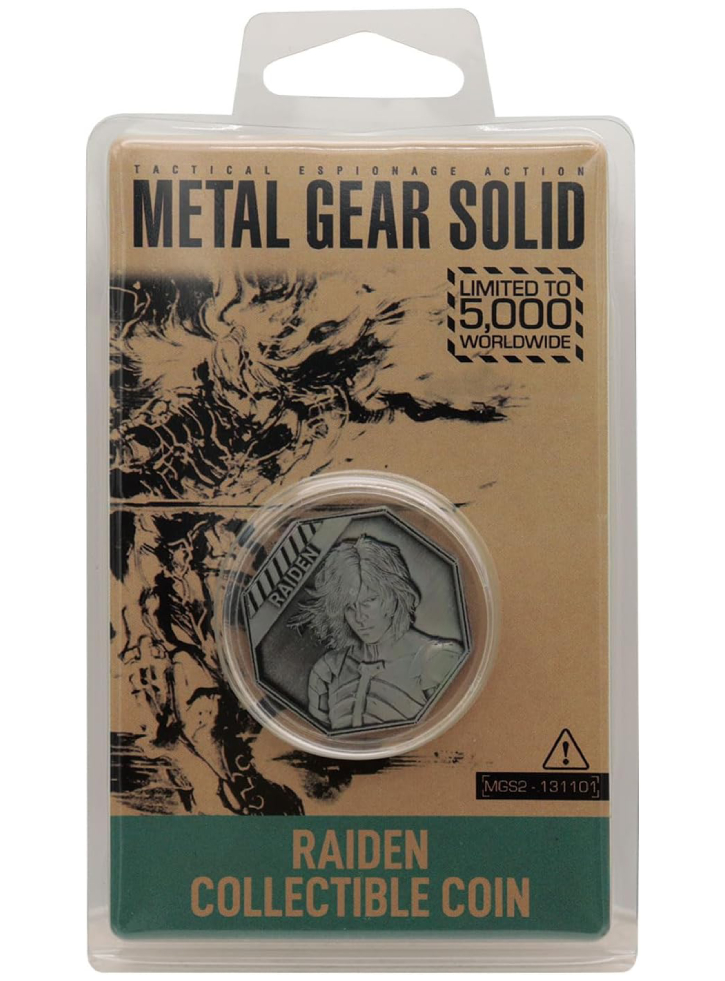 Metal Gear Solid 2 Raiden Coin