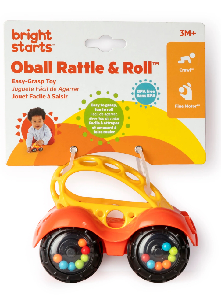 Bright Starts Rattle & Roll Buggietm Red (bs-81558)