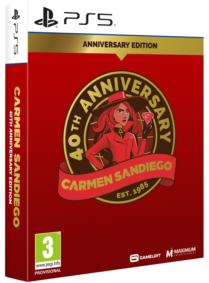 Carmen Sandiego 40th Anniversary Edition