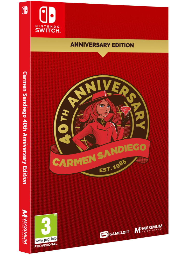 Carmen Sandiego 40th Anniversary Edition