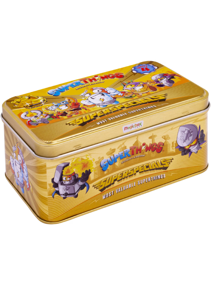 As Superthings Rivals Of Kaboom Superspecial Tin Case Series 4 (1013-61170)