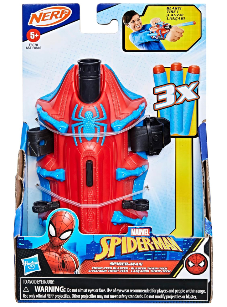 Spider-man Nerf Innovation Spiderman Thwip Tech Bler (f8970)