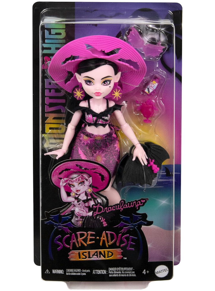 Monster High Scare-adise Island Draculaura Doll (218-2502)