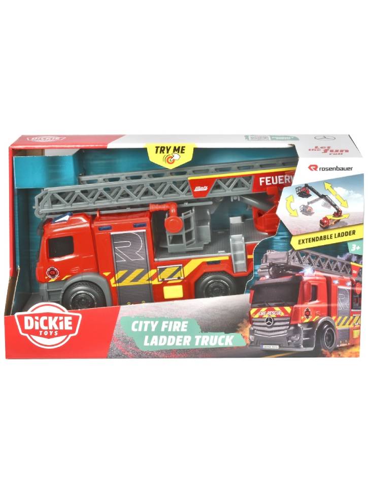 Dickie Toys City Fire Ladder Truck (203714023)