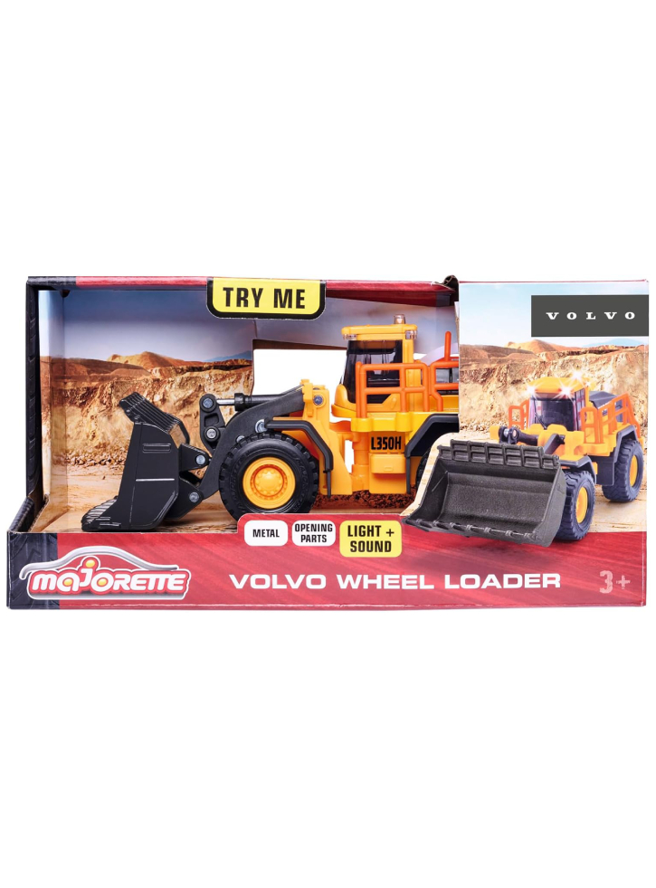 Majorette Volvo L350h Wheel Loader (213723001)