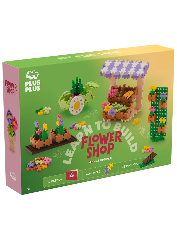 Plus Plus Learn To Build Flower Shop (4336)