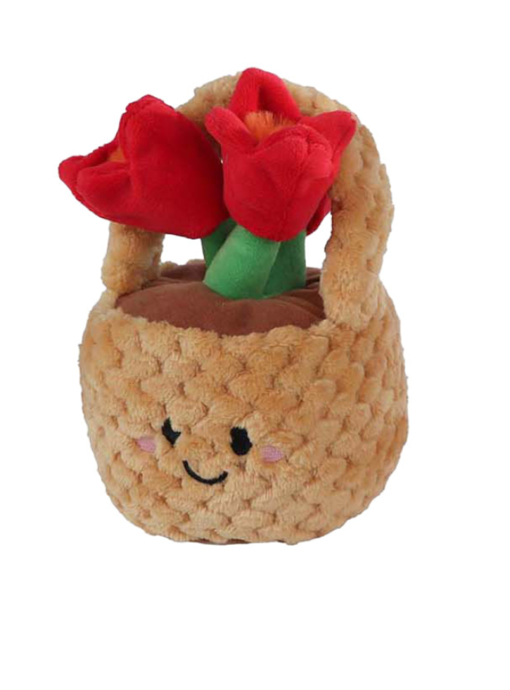 Take Me Home Plush Flower Basket Random (154940)