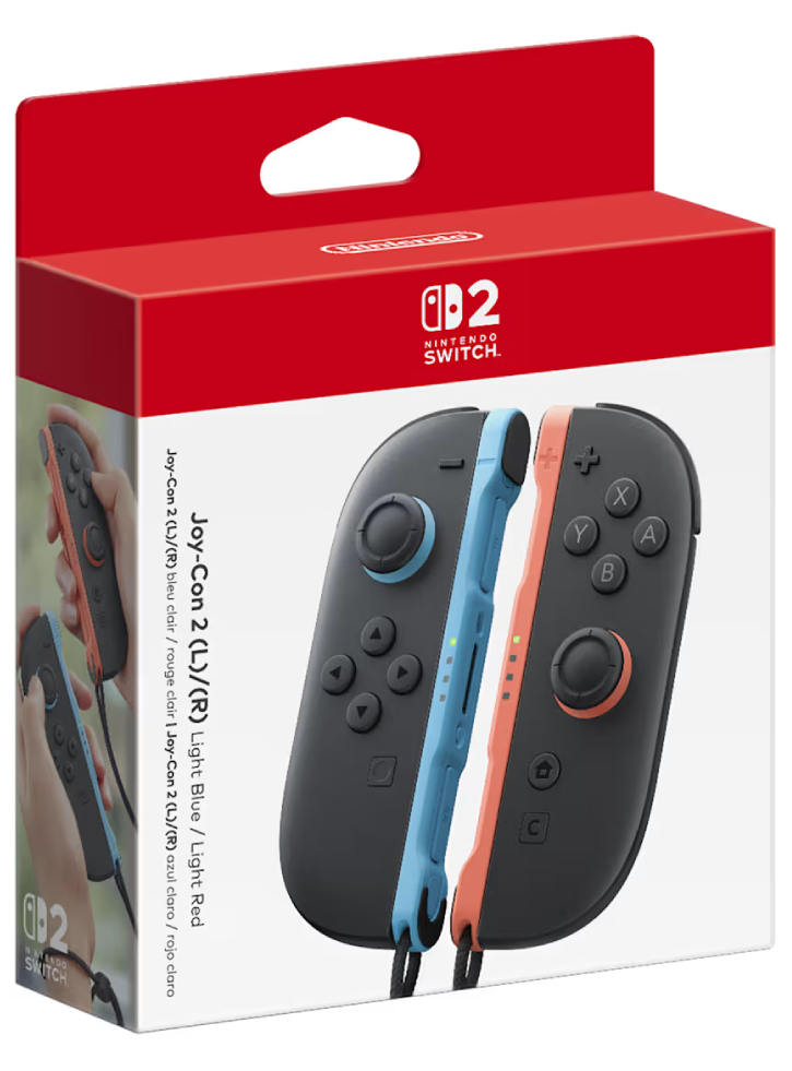 Joy-con 2 Pair Light Blue/light Red