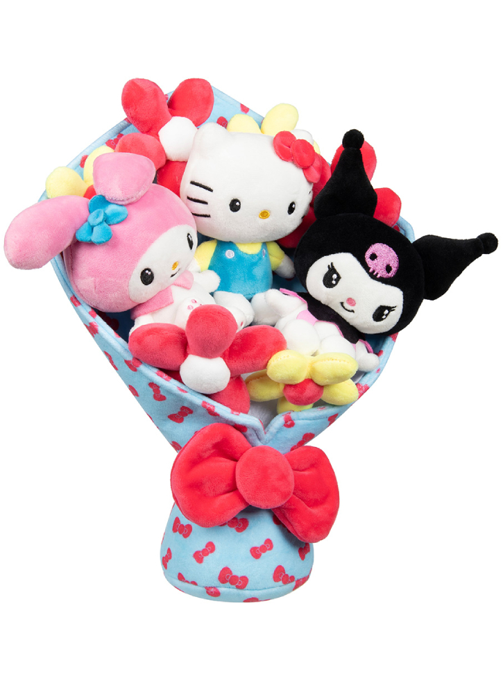 Hello Kitty Celebration Plush Bouquet 30 Cm (hkt22000)