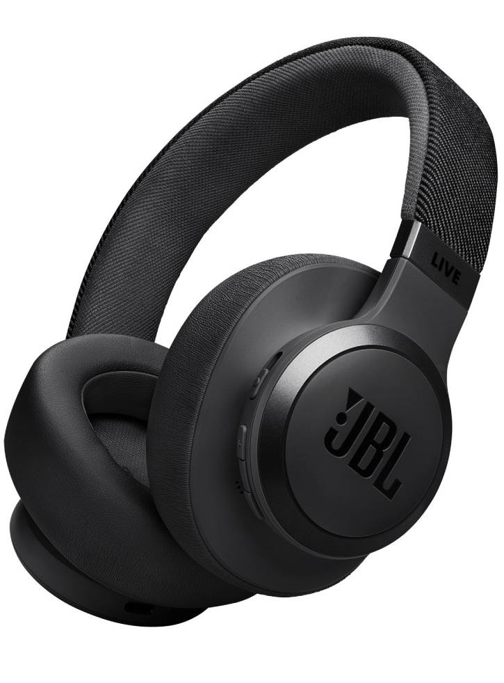 Headset Jbl Live770nc Bluetooth True Adaptive Noise Cancelling Black