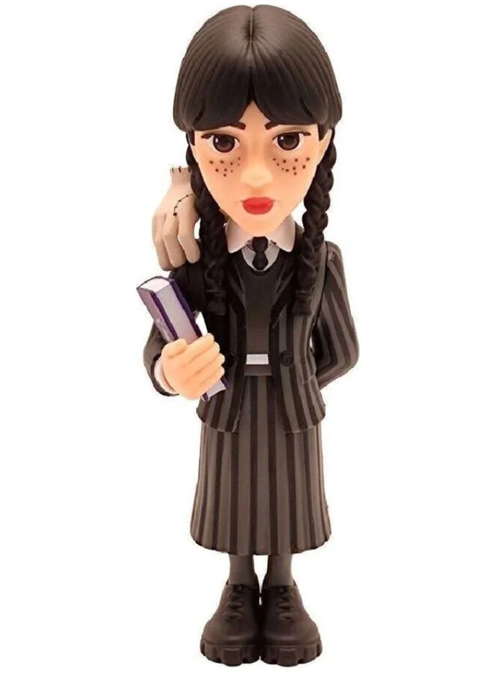 Minix Collectible Figurines Tv Series Wednesday With Thing 12 Cm (mnx27000)