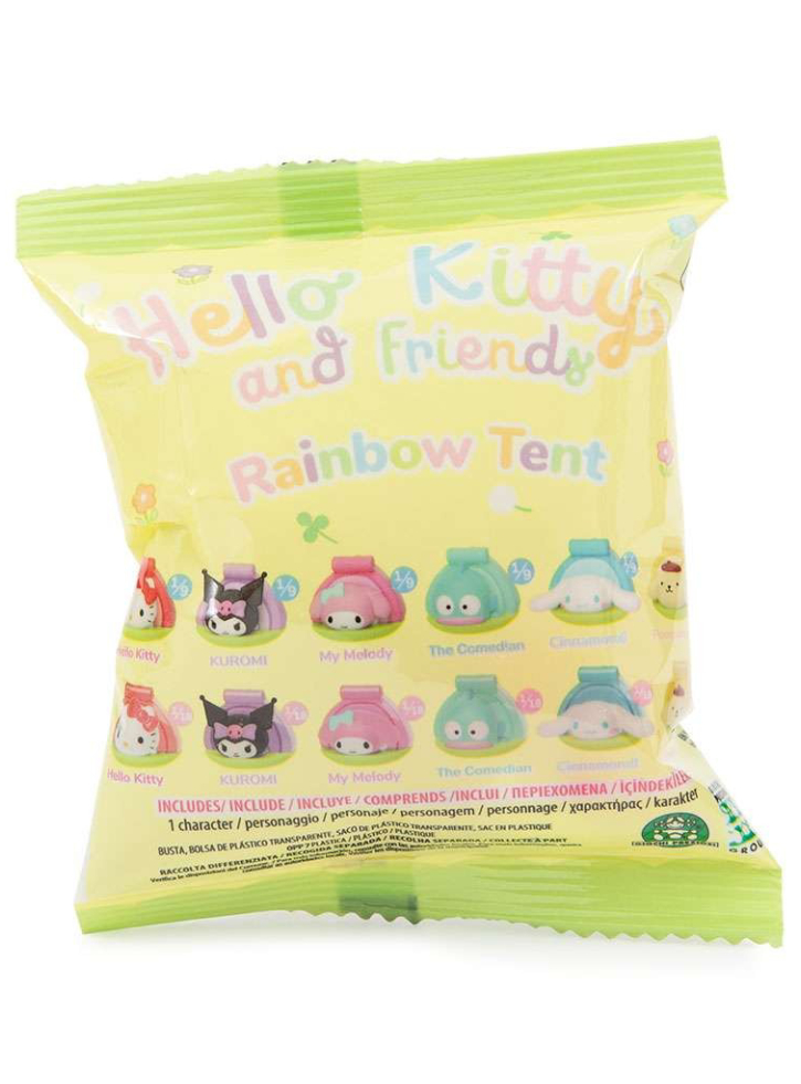 Hello Kitty Figures 4cm Random Rainbow Tent (hkt44000)