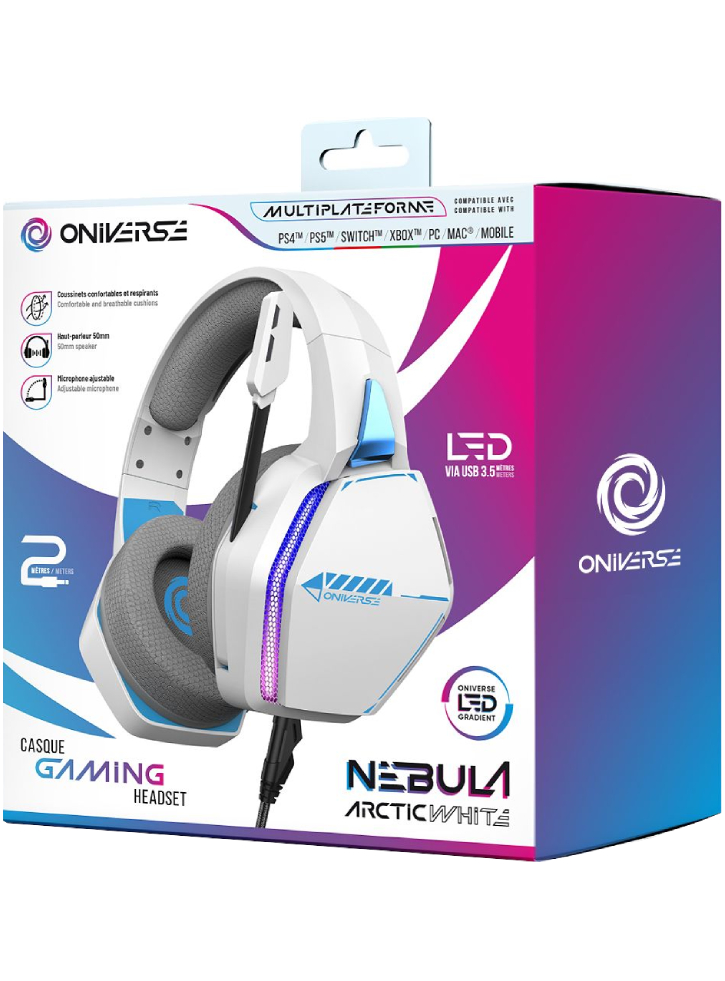 Oniverse Headset Nebula Arctic White