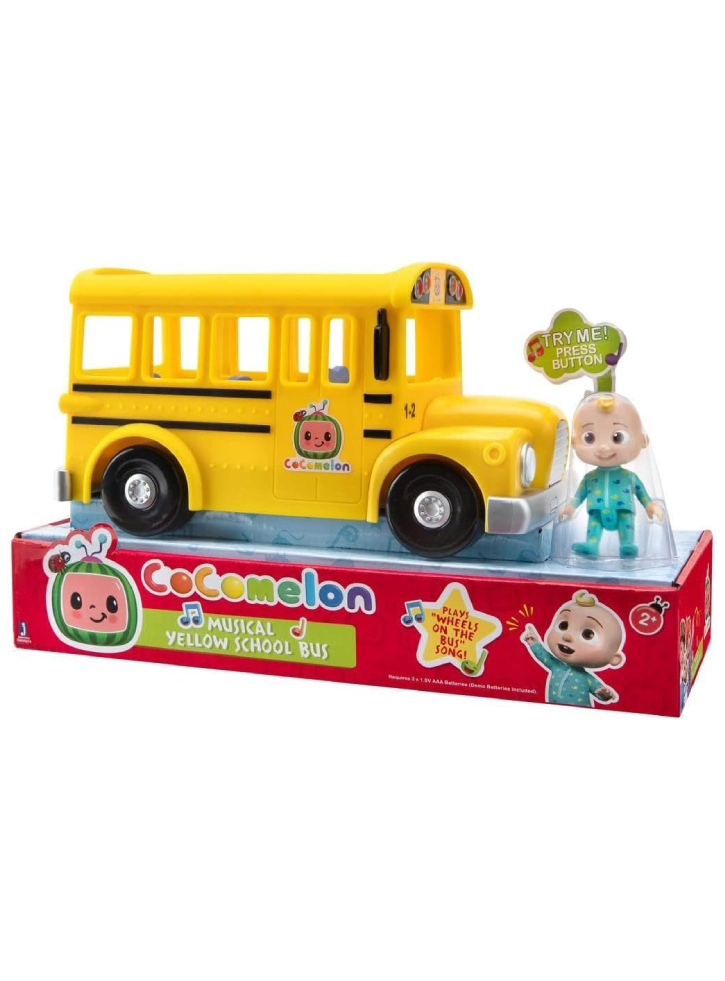Cocomelon Musical Yellow School Bus (ccm01001)