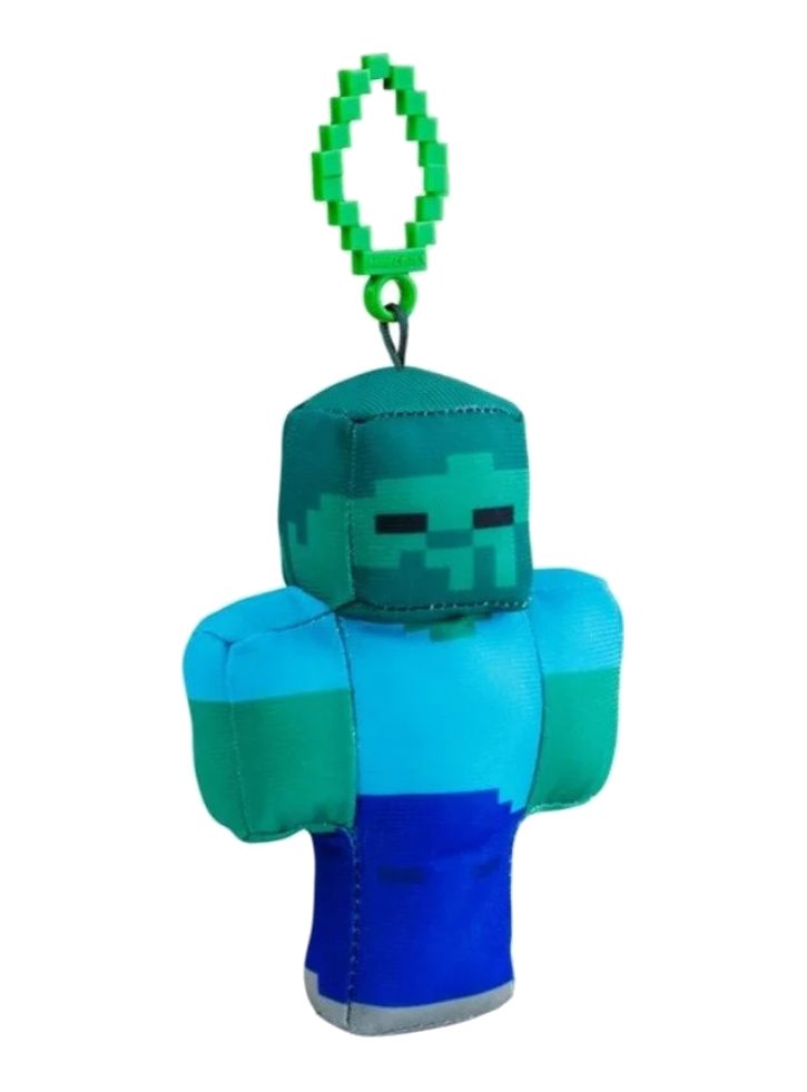 Minecraft Clip On Plush Keychain Random (mnc12000)