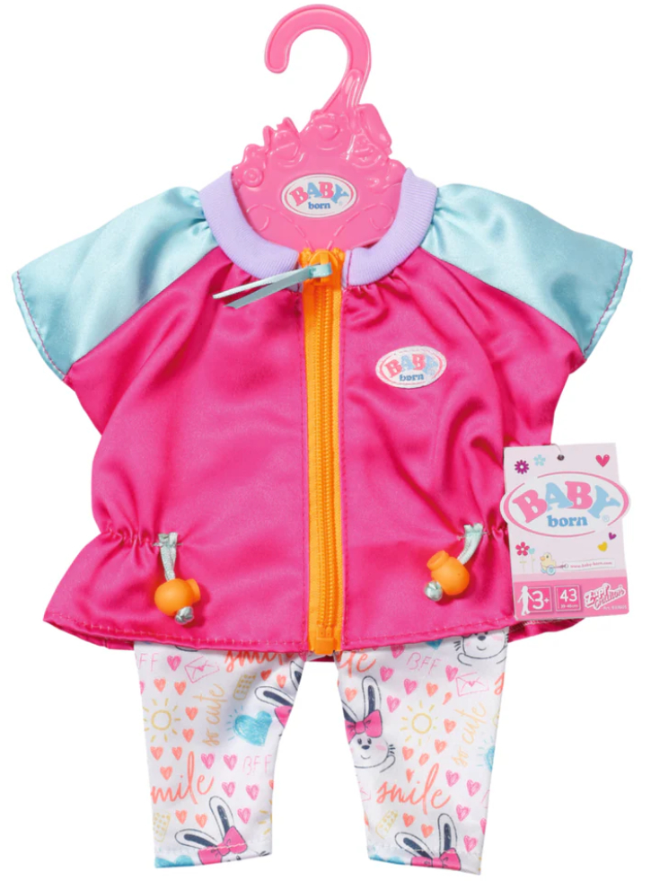 Baby Born Casual Outfit Pink 43cm (833605)