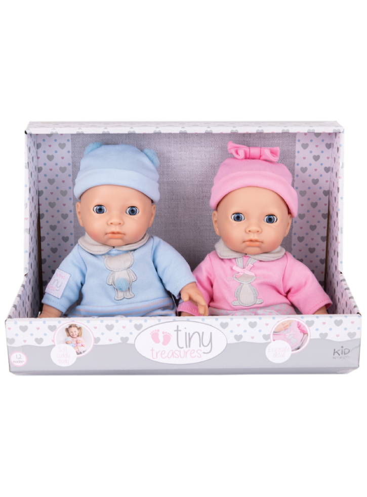 My First Tiny Treasures Twin Doll Set (30276)