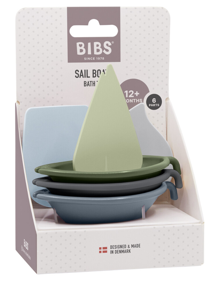 Bibs Sail Boats Blue Mix (4100201)