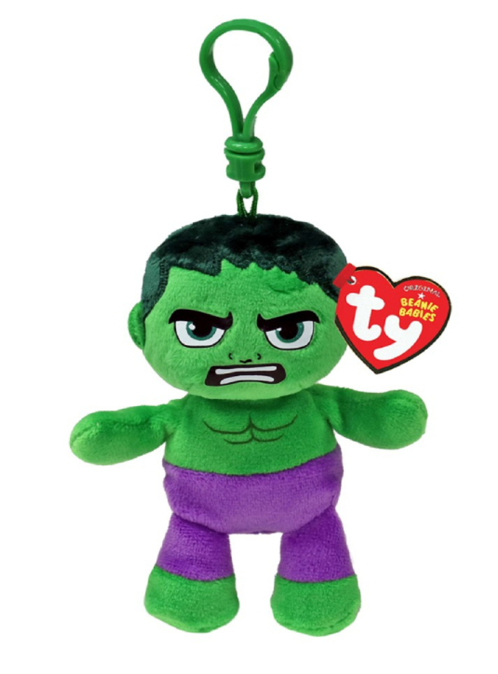 Ty Hulk Plush Clip 8.5cm (1607-34006)