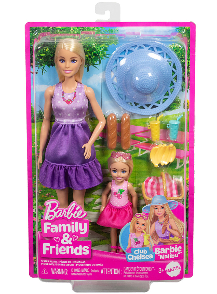 Barbie Malibu & Chelsea Core Dolls (960-2504)