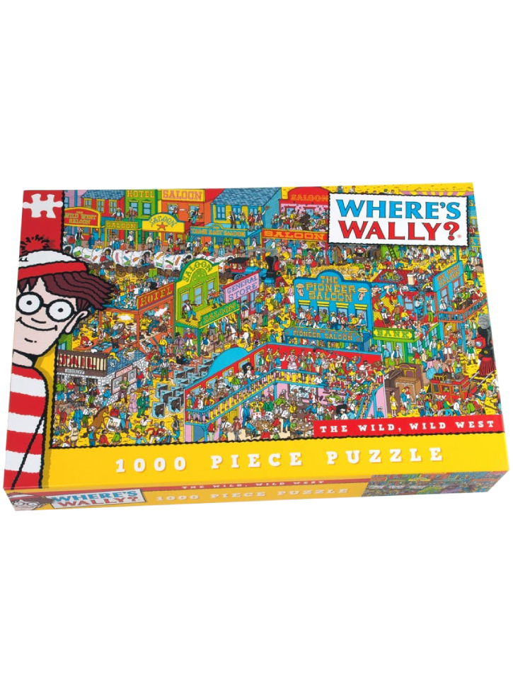 University Games Where\'s Wally The Wild Wild West 1000pc (710-5925)