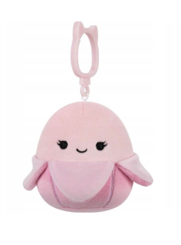 Squishmallows Clip On Lex Lex Pastel Pink Banana 9 Cm