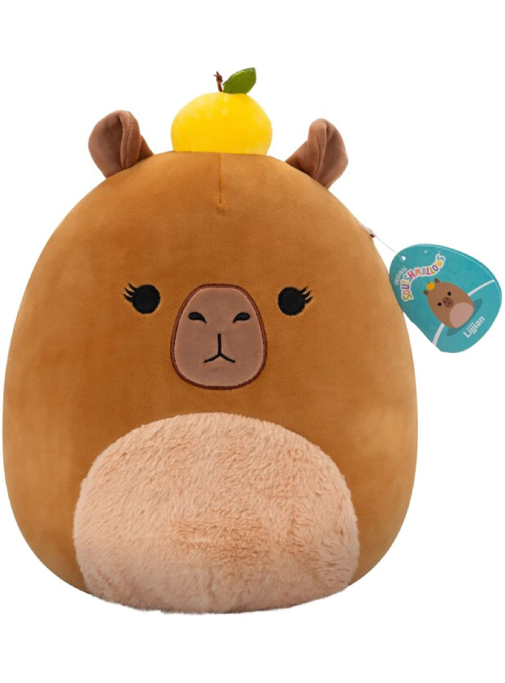 Squishmallows Plush Lijjian Capybara 30 Cm (237691)