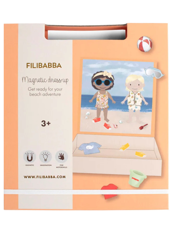 Filibabba Magnetic Game Dress-up A Day At The Beach (fi-03584)
