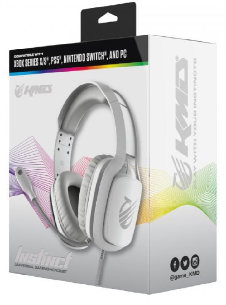 Kmd Instinct Universal Headset White