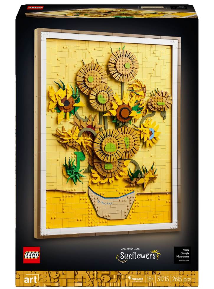 Lego(r) Art Vincent Van Gogh Sunflowers (31215)