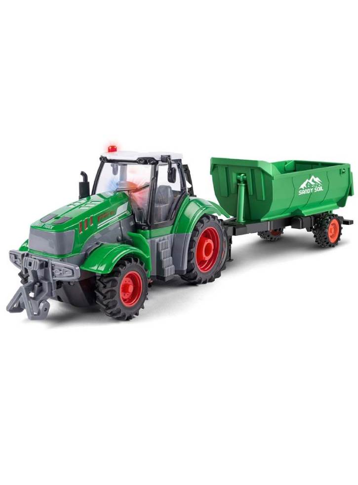 Bull R/c Tractor W/ Trailer (41616)