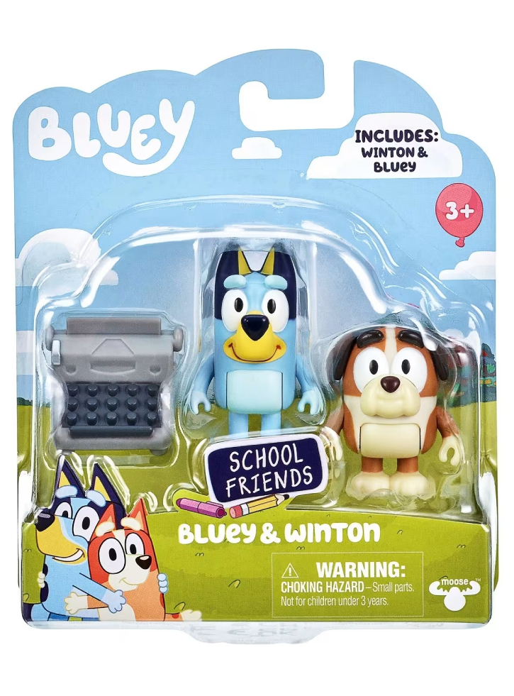 Giochi Preziosi Bluey School Friends Bluey & Winton (bly88000)
