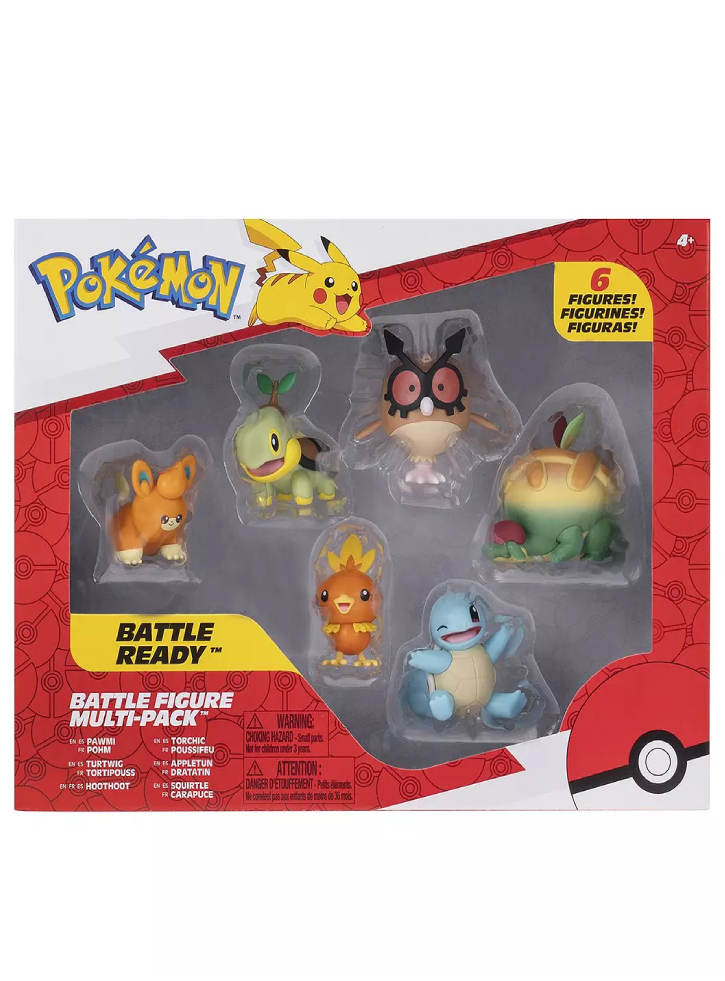 Pokemon Battle Figure 6 Pk (pkw4098)