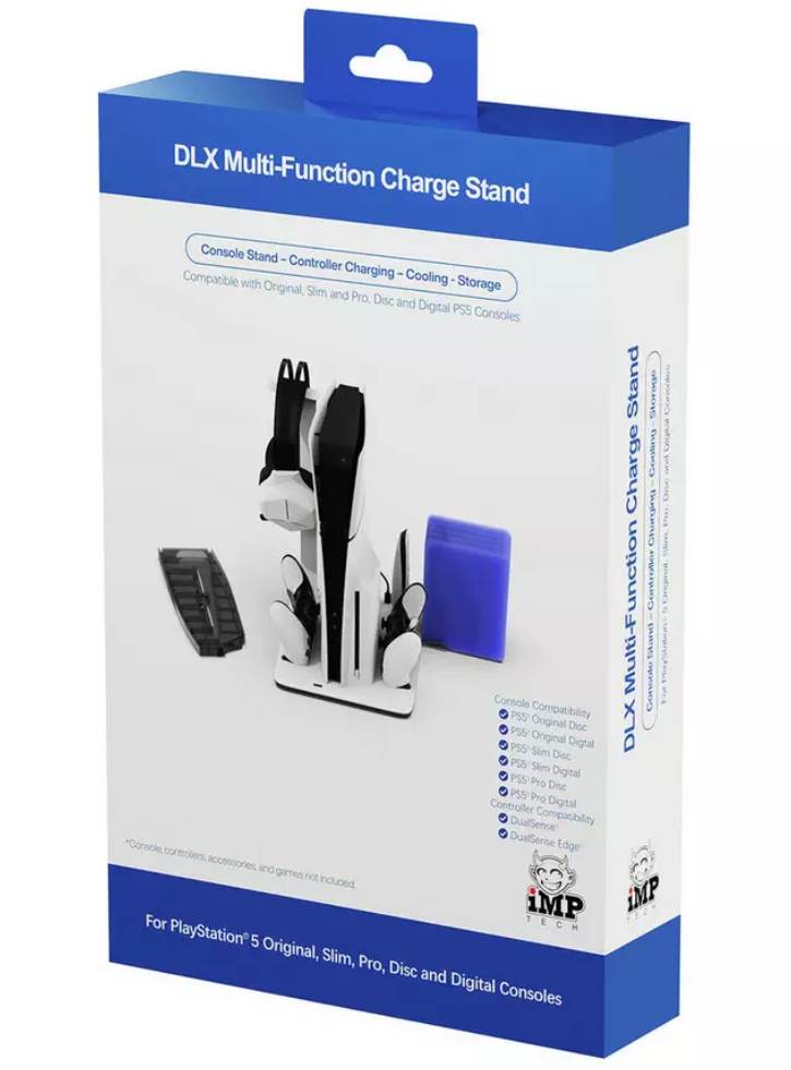 Imp Tech Dlx Multi Function Charge And Cool Stand Grey