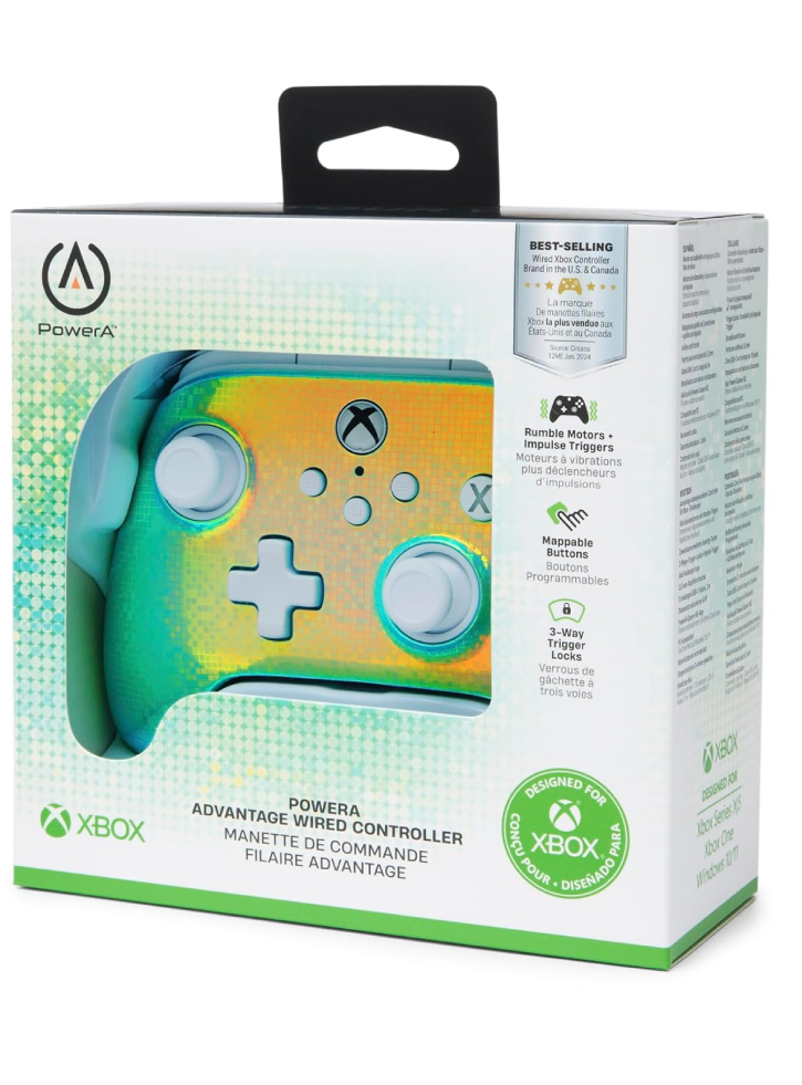 Powera Advantage Wired Controller Disco Ball