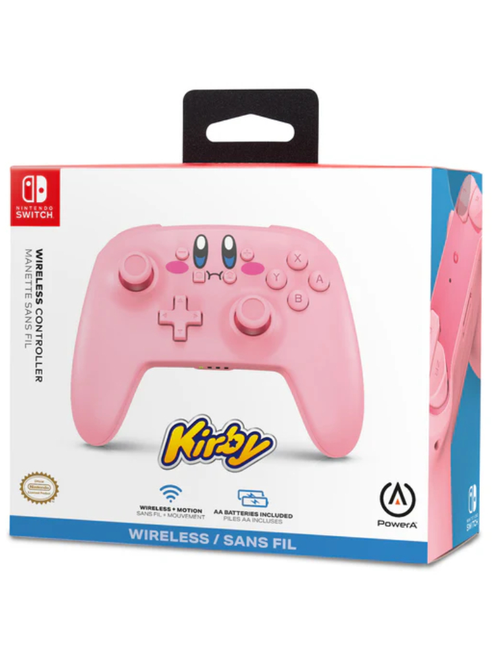 Powera Wireless Controller Kirby Mouthful