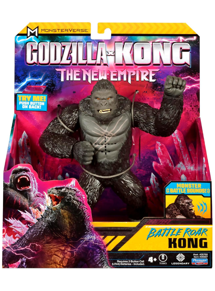 Godzilla X Kong The New Empire Battle Roar Kong (mn305300)