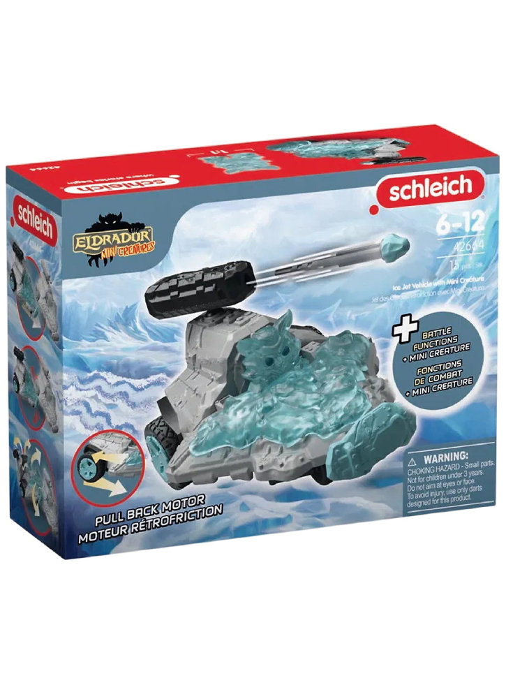 Schleich Ice Jet Vehicle With Mini Creature (42664)