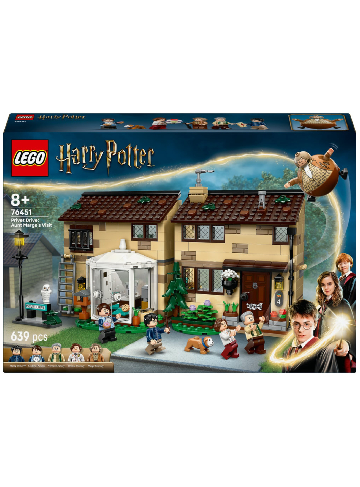 Lego Harry Pottertm Privet Drive Aunt Marge\'s Visit (76451)