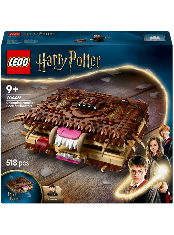 Lego Harry Pottertm Chomping Monster Book Of Monsters (76449)