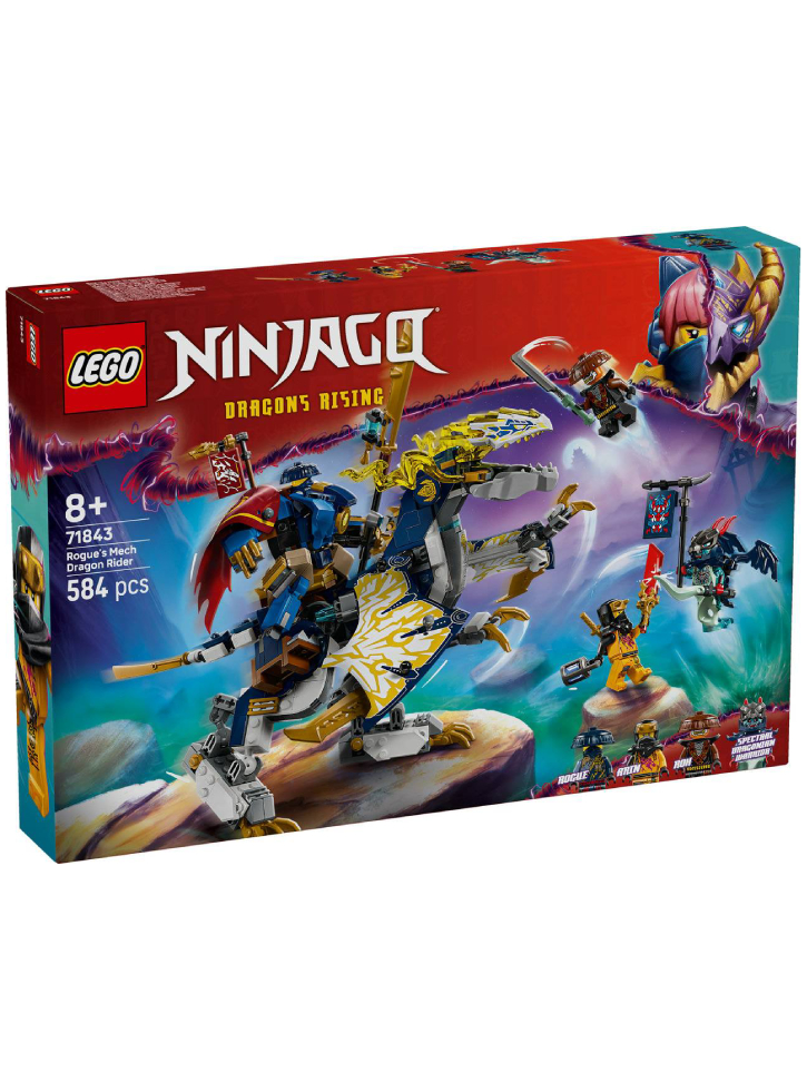 Lego Ninjago Rogue\'s Mech Dragon Rider (71843)