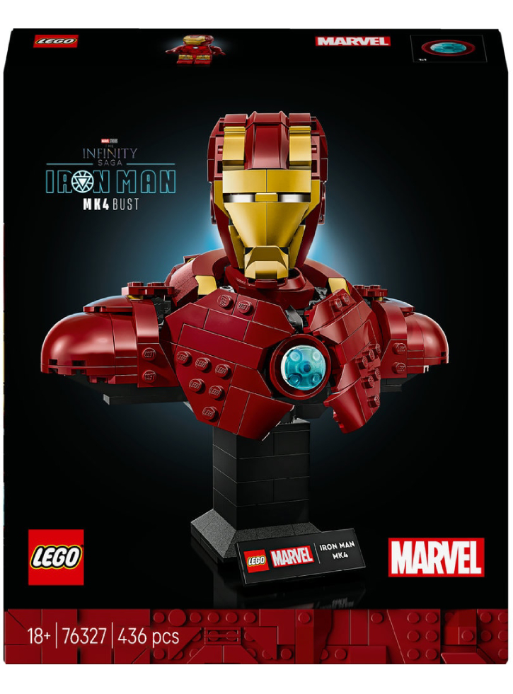 Lego Marvel Iron Man Mk4 Bust (76327)