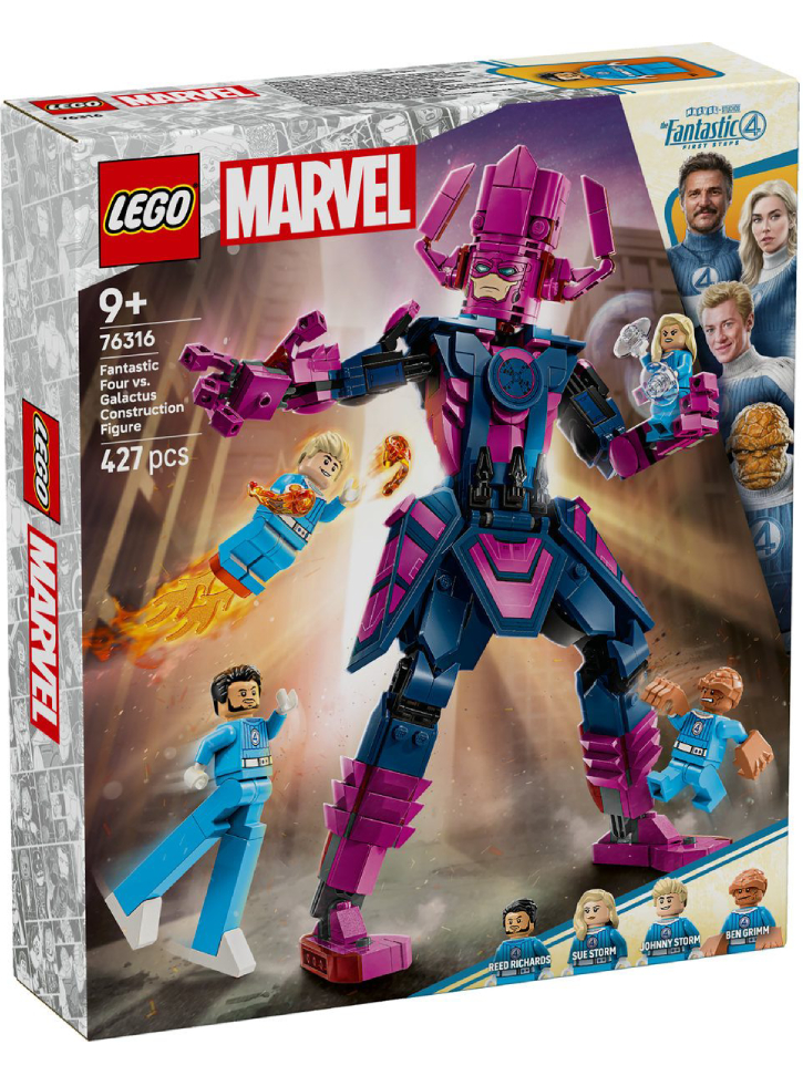 Lego Marvel Fantastic Four Vs. Galactus Construction Figure (76316)